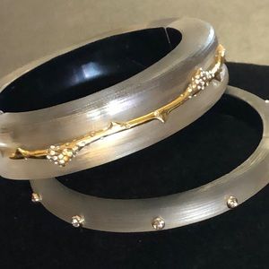 Alexis Bittar Lucite Thorny 2 Bracelets